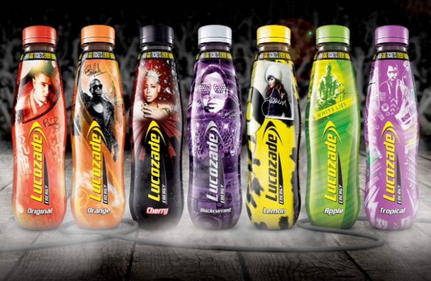 Pięć litrów Lucozade dziennie sieje spustoszenie w szczęce i kieszeni (źródło: Lucozade) Pięć litrów Lucozade dziennie sieje spustoszenie w szczęce i kieszeni