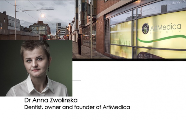 Anna Zwolińska Artmedica Polka najbardziej wrażliwą dentystką Dublina