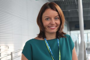 dr n. med. Kinga Grzech - Leśniak (foto: infoDENT24.pl) Laser stomatologiczny nagrodą w sesji plakatowej I Kongresu PTSL