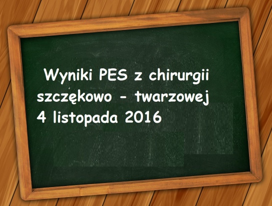 PES z chirurgii szczękowo - twarzowej PES z chirurgii szczękowo – twarzowej: siedmiu wspaniałych