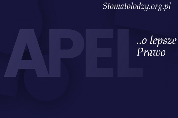 Apel o znaczniejszą reprezentację dentystów w samorządzie Środowisko stomatologów walczy o należną reprezentację w samorządzie