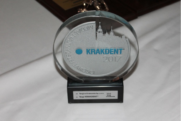 Medal Najwyższej Jakości Krakdent 2017 Kto ze szczególnymi medalami Najwyższej Jakości Krakdent 2017