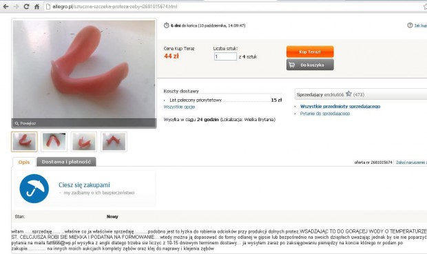 Protezy z internetu znów na cenzurowanym Protezy z internetu znów na cenzurowanym