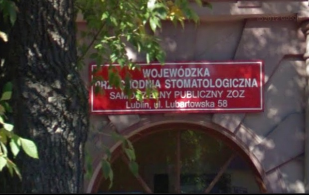 Nie wszyscy kibicują przejęciu Wojewódzkiej Przychodni Stomatologicznej przez Stomatologiczne Centrum Kliniczne UM w Lublinie. (źródło: Google Maps) Nie wszyscy kibicują przejęciu Wojewódzkiej Przychodni Stomatologicznej przez Stomatologiczne Centrum Kliniczne UM w Lublinie