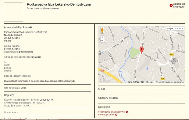 OIL w Krakowie ostrzega przed działalnością Stowarzyszenia Podkarpacka Izba Lekarsko-Dentystyczna kusi, prawdziwa izba ostrzega