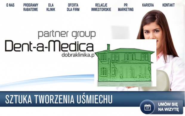 Dent-a-Medical rozszerza działalność Dent-a-Medical postawi na... deweloperkę?