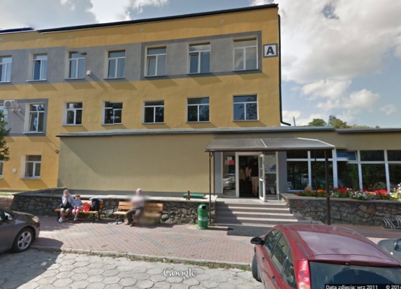USK Białystok (źródło: Google Maps) USK w Białymstoku dzierżawi gabinet