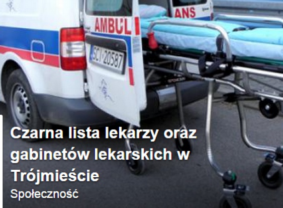Facebook miejscem anonimów w stosunku do dentysty Uwaga dentyści z Trójmiasta. Internauci otworzyli kolejną puszkę Pandory