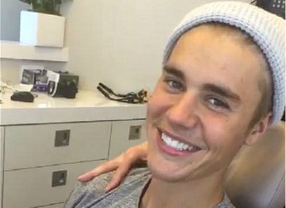 Justin Bieber u dentysty Justin Bieber i ząb mądrości