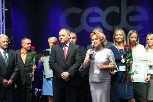 Uroczystość GRAND PRIX CEDE 2015 (foto: infoDENT24.pl). CEDE 2015: mniej zwiedzających
