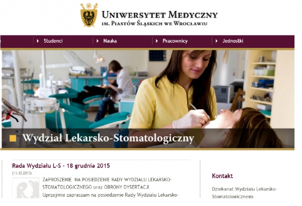 UW we Wrocławiu Publiczna obrona pracy doktorskiej lek. dent. Joanny Jankowskiej