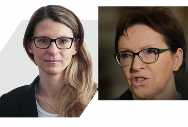 wiceminister zdrowia Katarzyna Głowala, poseł Ewa Kopacz (foto: MZ, Fotolia/PTWP) Rząd da 67 mln zł na szkolne gabinety dentystyczne?