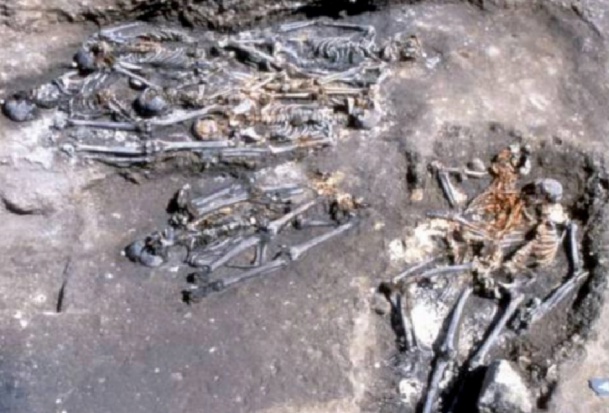 Miejsce archeologicznych badań (okolice Marsylii) Naukowcy zaglądają w zęby czarnej śmierci