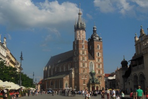 Bazylika Mariacka w Krakowie (źródło: Wikipedia) PTS zaprasza na mszę świętą
