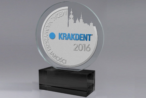Medale Najwyższej Jakości Krakdent 2016 Oklaski dla laureatów Konkursu o Medal Najwyższej Jakości Krakdent 2016