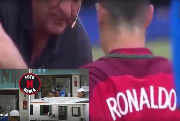 Cristiano Ronaldo leczy u dentysty nie tylko zęby Cristiano Ronaldo leczy kolano u dentysty