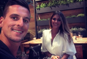 Arkadiusz Milik będzie miał jeszcze ładniejszy uśmiech (fot. Instagram) Milik z aparatem na zębach