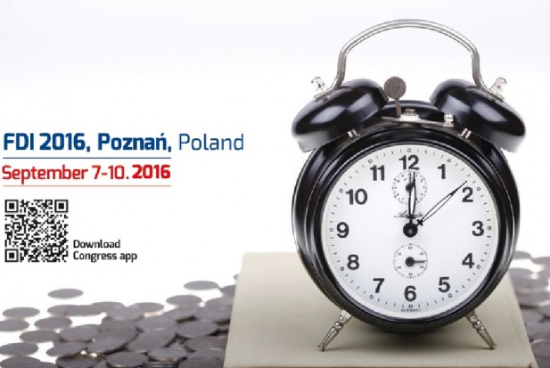 Kongres FDI: wsteczne odliczanie Zbliża się kres rejestracji na Kongres FDI dla oszczędnych i przezornych