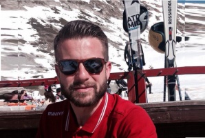 Riccardo Perpetuini (źródło FB) Piłkarz Riccardo Perpetuini będzie dentystą