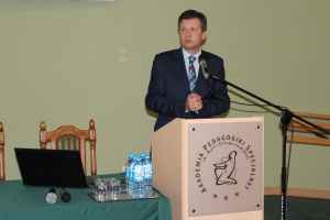 Marek Michalak podczas konferencji z okazji 35-lecia Komitetu Ochrony Praw Dzieci oraz 15-lecia Instytucji Rzecznika Praw Dziecka RPD: walki o należytą opiekę stomatologiczną nad dziećmi nie odpuszczę