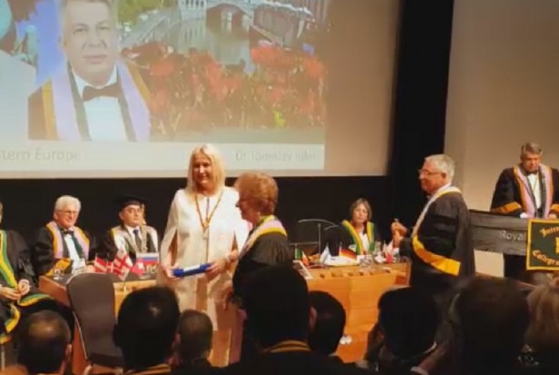 Uroczystość przyjęcia do grona The International College of Dentists Prof. Marzena Dominiak przyjęta do grona The International College of Dentists