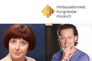 prof. dr hab. n. med. Ingrid Różyło-Kalinowska oraz dr n. med. lek. stom. Maciej Żarow Prof. Ingrid Różyło-Kalinowska i dr Maciej Żarow Honorowymi Ambasadorami Kongresów Polskich