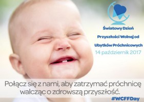 14 września 2017 r - Światowy Dzień Przyszłości Wolnej od Próchnicy UM we Wrocławiu aktywny w trakcie Światowego Dnia Przyszłości Wolnej od Próchnicy