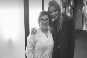 dr Dżulietta Kiworkowa i Maja Sablewska (źródło: FB) Maja Sablewska zachwycona Centrum Stomatologicznym Elektoralna