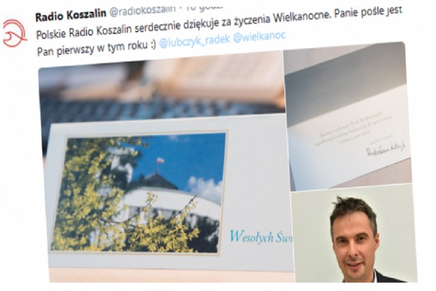 Wielkobożenarodzeniowe życzenia Radosława Lubczyka Wpadka posła dentysty