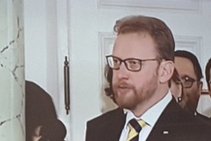 Łukasz Szumowski. nowy minister zdrowia podczas uroczystości zaprzysiężenia Łukasz Szumowski nowym ministrem zdrowia