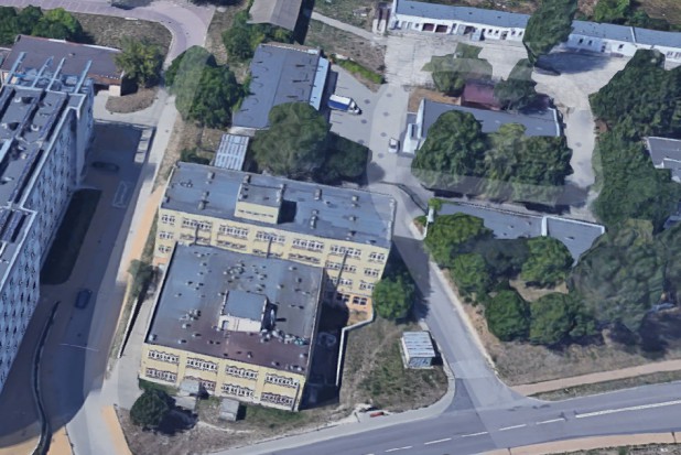 Teren wokół ul. Chodźki 6 w Lublinie (źródło: Google Maps) Ruszył przetarg na budowę Stomatologicznego Centrum Klinicznego UM w Lublinie