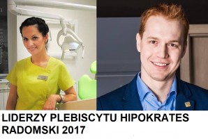 Dentyści Anna Pęczalska i Mateusz Stolarski Hipokrates Radomski 2017 finiszuje