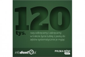 Tubka z pastą do zębów w częstym użyciu Polska mówi #aaa (1/14)
