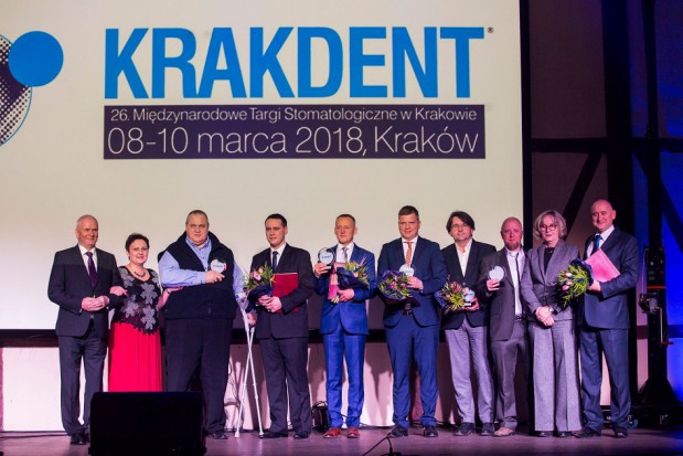 Najlepsi z najlepszych na Krakdent 2018 Wspaniała szóstka w konkursie o Medal Najwyższej Jakości Targów KRAKDENT®