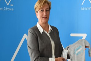 Józefa Szczurek-Żelazko (foto: MZ) Jak bardzo Ministerstwo Zdrowia dba o zęby dzieci