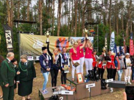 Drugie miejsce dla ortodonty (źródło: FB) Ortodonta wystrzelała srebro