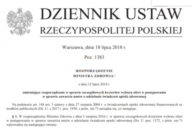 Stomatologia dziecięca - zmiany Stomatologia dziecięca: MZ dokonuje korekty punktacji