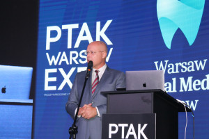 Tomasz Szypuła, prezes Ptak Warsaw Expo (foto: infoDENT24.pl) Warsaw Dental Medica Show o tej porze za rok