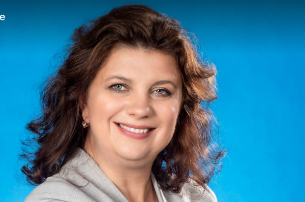 Wioletta Kulpa (źródło: FB) Przedwyborcze Miejskie Centrum Stomatologiczne w Płocku