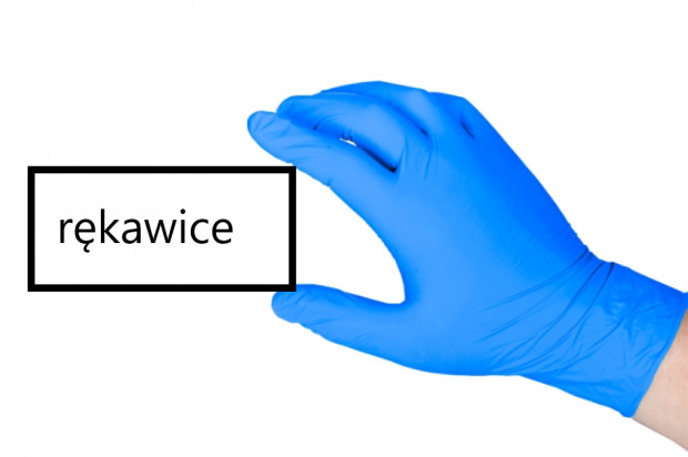 Rękawice medyczne, które nie uczulają Załóż na ręce gumę butadienowo-akrylonitrylową
