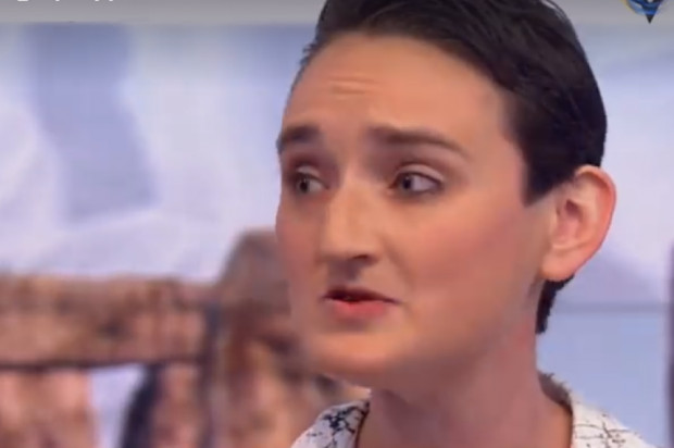 Jen Taylor po operacji (źródło: FB) Dentysta nie zdiagnozował mięsaka