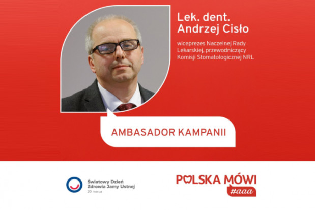 Andrzej Cisło ambasador akcji „Polska mówi #aaa!” Ambasadorzy akcji „Polska mówi #aaa!”