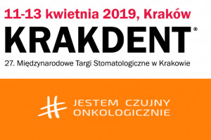 #JestemCzujnyOnkologicznie podczas targów Krakdent Stomatolog może uratować życie