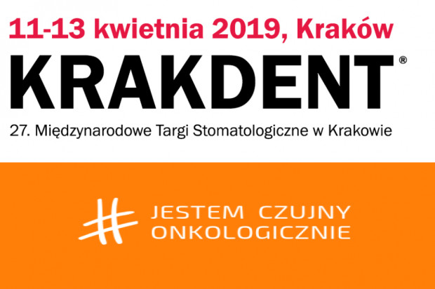 #JestemCzujnyOnkologicznie podczas targów Krakdent Stomatolog może uratować życie