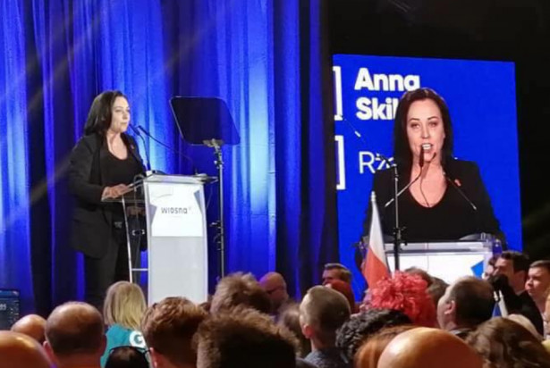 Anna Skiba (źródło: FB) Właścicielka Periocentrum czyni „Wiosnę” na Podkarpaciu
