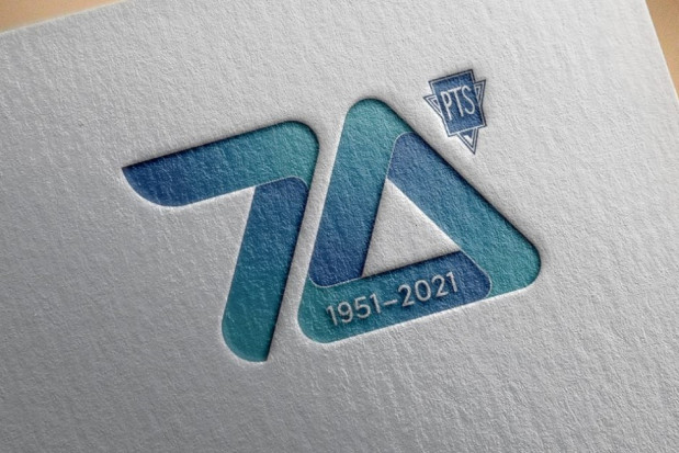 Logo obchodów 70. rocznicy powołania PTS (fot. PTS) PTS: kluje się plan obchodów 70-tej rocznicy istnienia