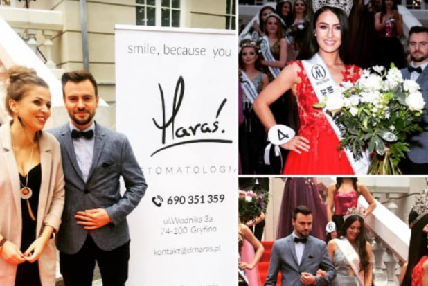Haraś Stomatologia i wybory Miss Polski Zachodniporskiego (źródło: FB) Haraś Stomatologia sponsoruje wybory Miss Polski Zachodniopomorskiego