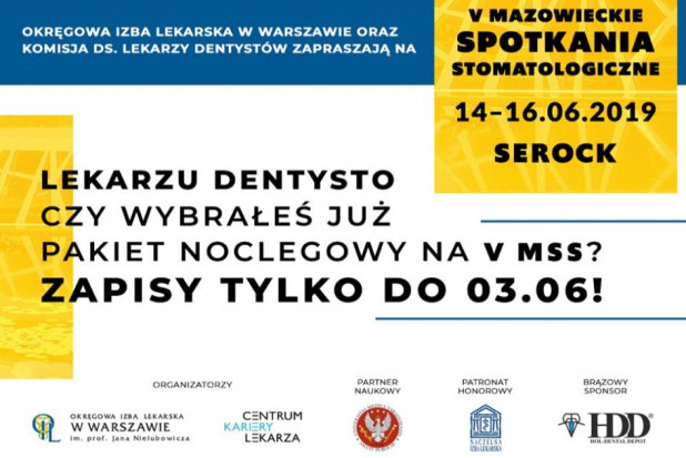 Mazowieckie Spotkania Stomatologiczne rzutem na taśmę