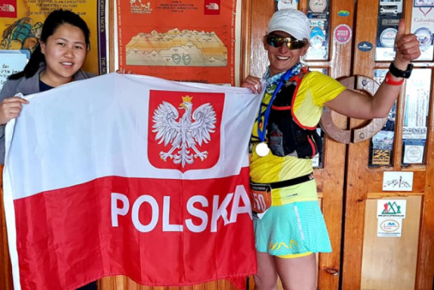 Edyta Rychcik-Zygadło (źródł: FB dentystki) Szczyty dla dentystki Edyty Rychcik-Zygadło