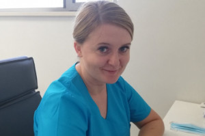 Ewelina Barańska źródło: FB Ewelina Barańska z tytułem Stomatolog Roku w powiecie koneckim